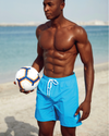 Men Swim Shorts - Classic Light Blue