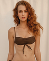 Ivy Top - Chocolate Brown